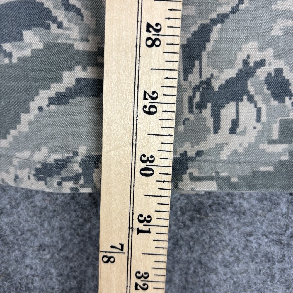 US Air Force ABU Military Jacket 44 Long Tiger Stripe Combat Coat Camo EUC Green - Picture 9 of 10